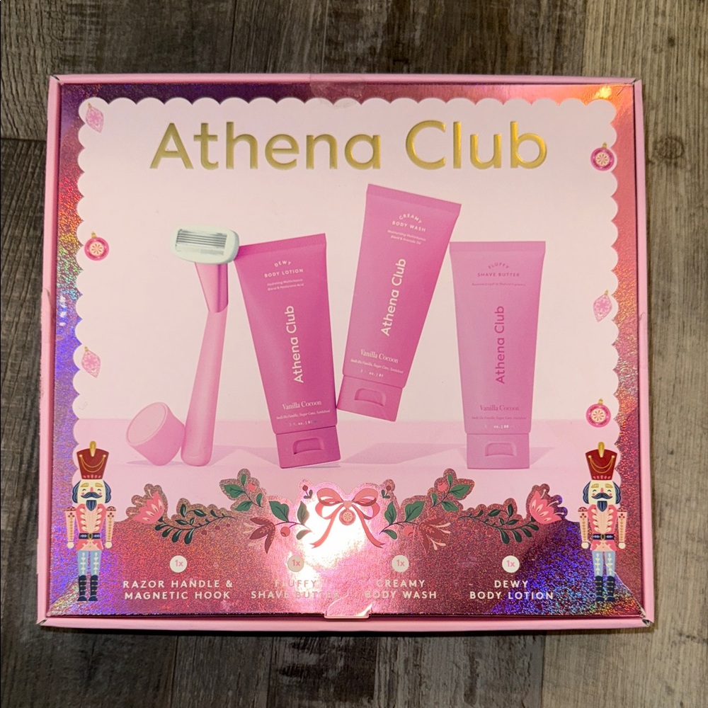 Athena Pink Self-Care Shaving Essentials Set